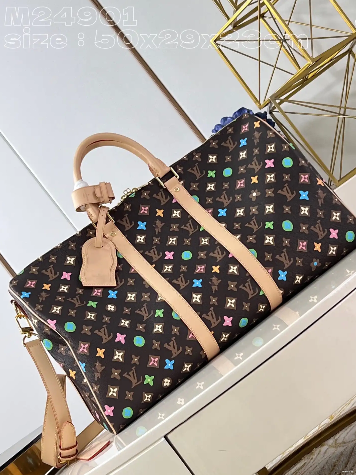 KEEPALL VUITTON BANDOULIÈRE 50 LOUIS 0602